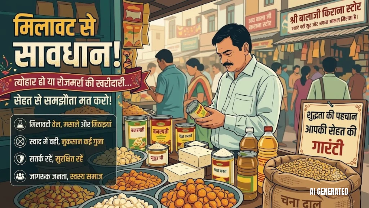 श्रावण में मिलावटखोर बेखौफ, सरकार ने झाड़े हाथ: ‘जनता खुद सावधान रहे’ कहकर मंत्री ने जिम्मेदारी से पल्ला झाड़ा