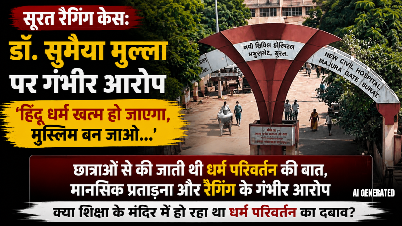 ‘हिंदू धर्म खत्म हो जाएगा, मुस्लिम बन जाओ…’, सूरत रैगिंग केस में निलंबित HOD डॉ. सुमैया मुल्ला पर गंभीर आरोप