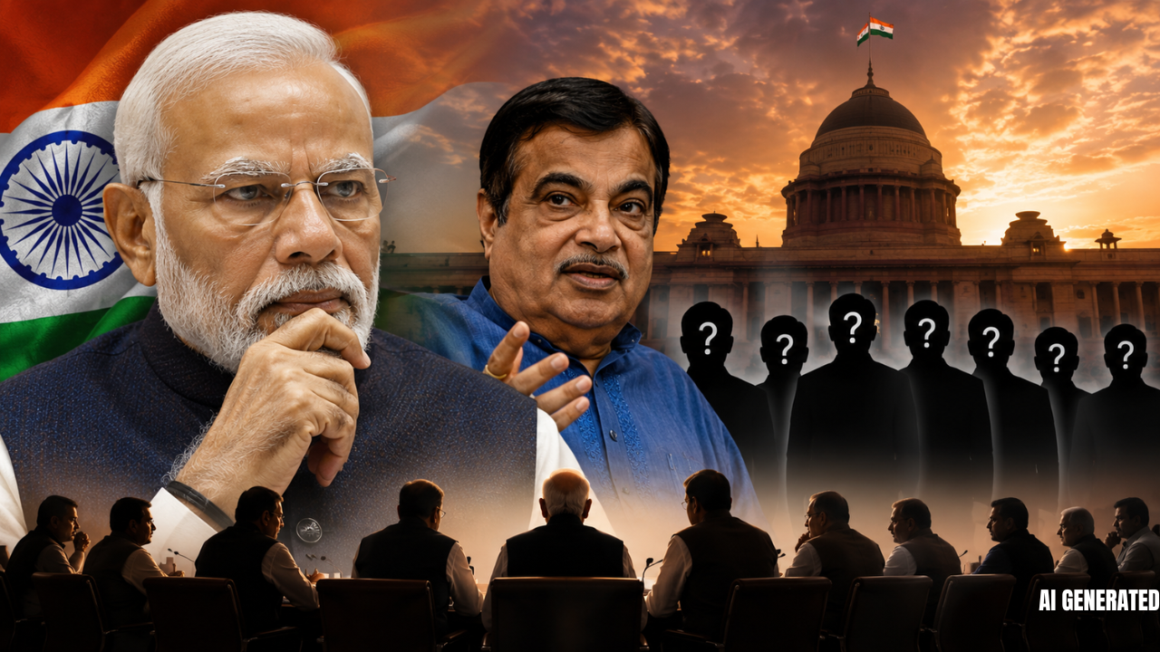 मोदी सरकार में बड़े फेरबदल के संकेत? गडकरी का मंत्रालय बदलने की चर्चा, 17 नए चेहरों को मिल सकता है मौका