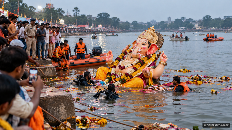 Gujarat Ganpati Visarjan Accident 2026